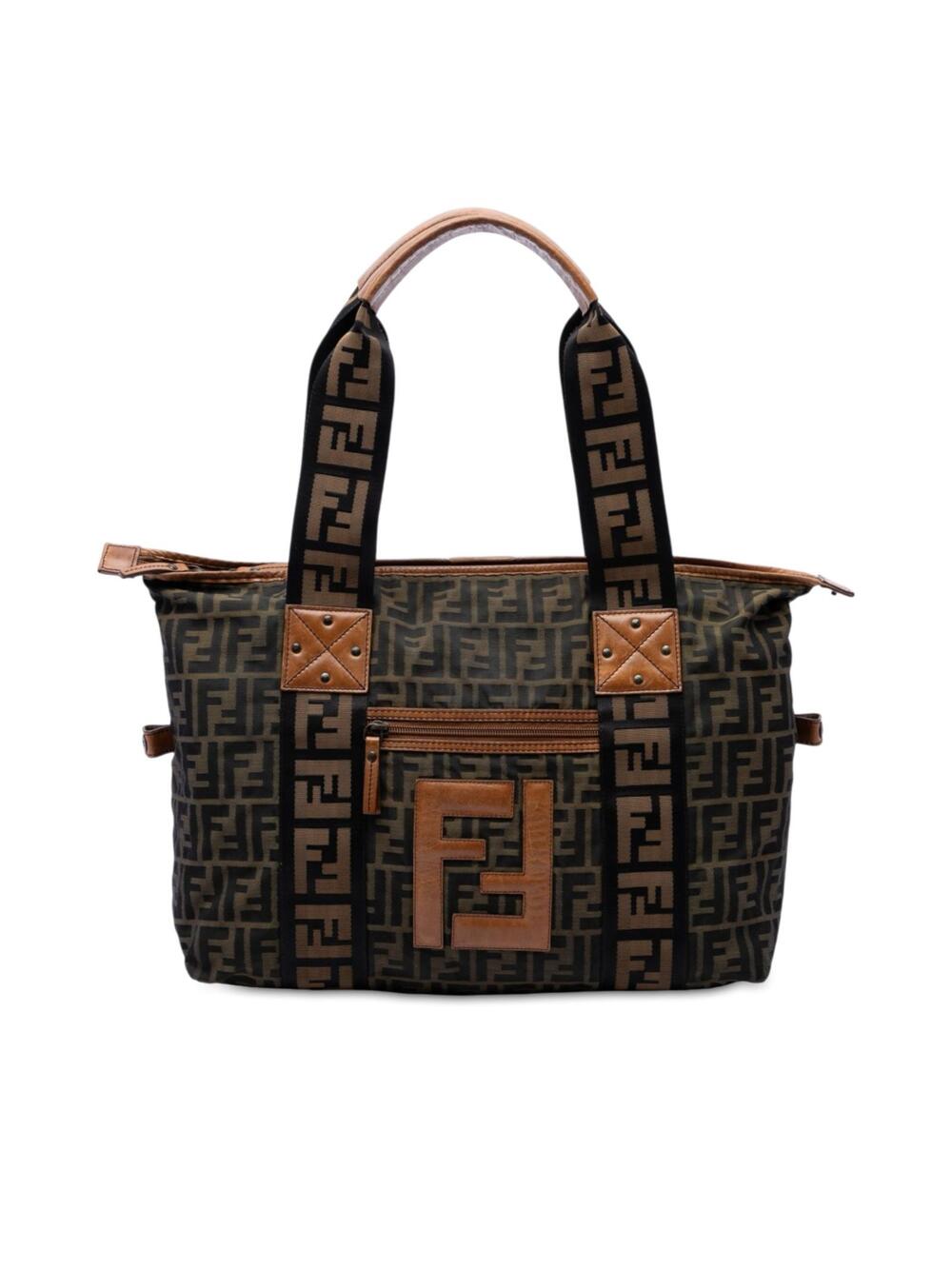 Fendi Zucca Canvas Ff Tote Pre-Loved #359010F56B